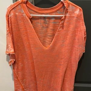 We the free orange short sleeve
